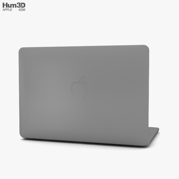 Apple MacBook Pro 13 inch (2018) Touch Bar Space Gray 3D model - Download  Electronics on 3DModels.org