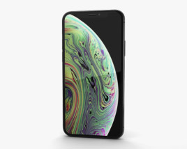 Apple iPhone XS Space Gray 3D 모델 