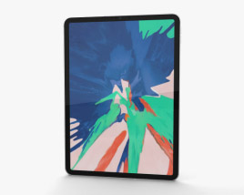 Apple iPad Pro 11-inch (2018) Silver 3D model