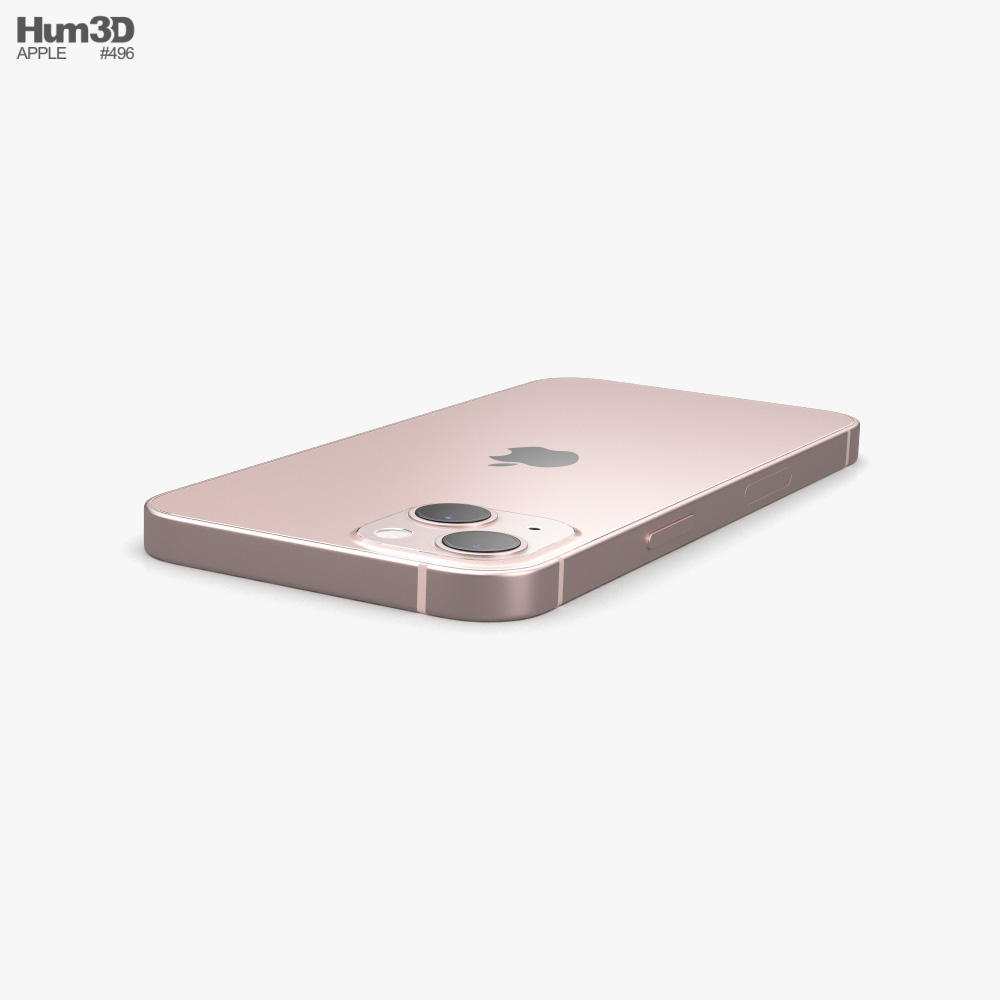 modelo 3d Apple iPhone 13 Rosa - TurboSquid 1792608