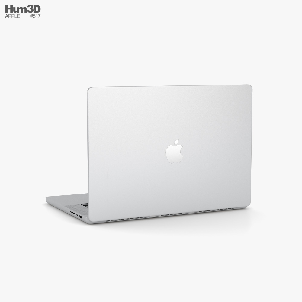 Apple MacBook Pro 2021 16-inch Silver 3Dモデル - ダウンロード 電子 ...