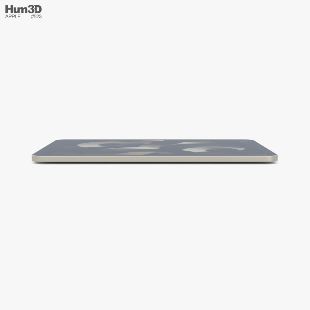 modelo 3d Apple iPad Air 2022 5ta generación Wi-Fi y celular con Pencil  Starlight - TurboSquid 1869599