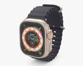 Apple Watch Ultra Ocean Band Modelo 3d