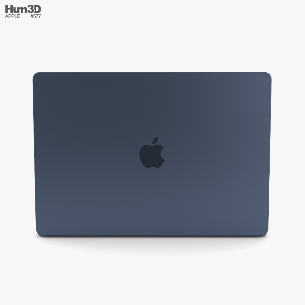 Apple MacBook Air 15 inch 2023 Silver Modèle 3D télécharger