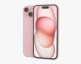Apple iPhone 15 Pink Modèle 3D