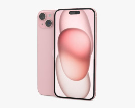 Apple iPhone 15 Plus Pink 3D model