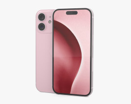 Apple iPhone 16 Pink Modèle 3D