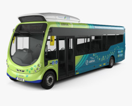 Arriva Milton Keynes Electric Bus 2014 3D 모델 