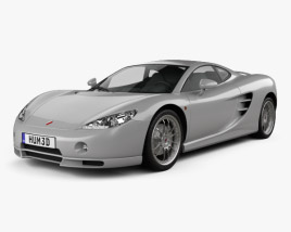Ascari KZ1 2014 3D 모델 