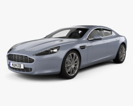 Aston Martin Rapide 2010 3D模型