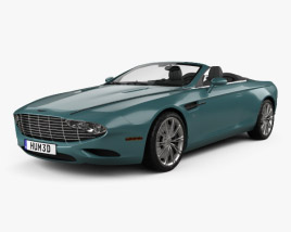 Aston Martin DB9 Spyder Zagato Centennial 2016 Modello 3D