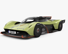 Aston Martin Valkyrie AMR Pro 2022 3D model