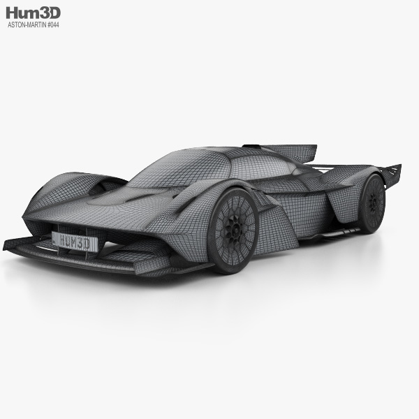 Aston Martin Valkyrie 3D-Scan Driver's Seat