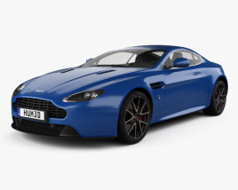 Aston Martin V8 Vantage S 2020 3Dモデル