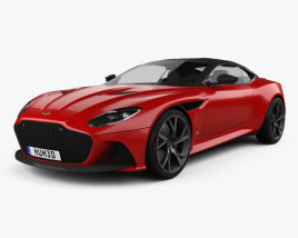 Aston Martin DBS Superleggera 2021 3D model
