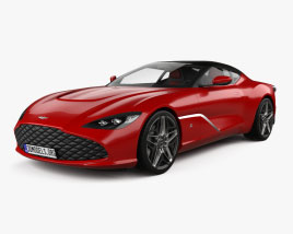 Aston Martin DBS GT Zagato 2022 3D model