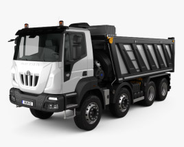 Astra HD9 (84-52) Dump Truck 4-axle 2016 3D model