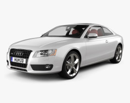 Audi A5 Coupe 2010 3D 모델 