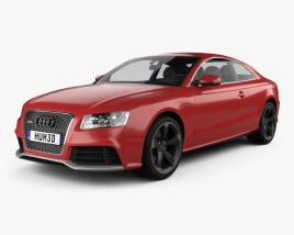Audi RS5 2011 3D 모델 