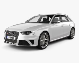Audi RS4 Avant 2016 3D-Modell