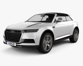 Audi Crosslane Coupe 2014 3D model