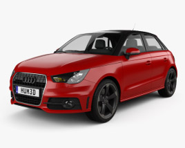 Audi A1 sportback 2015 3D model