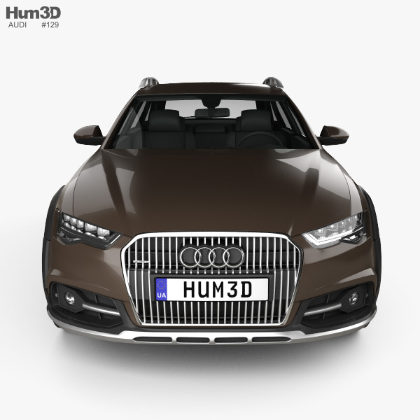 Audi A6 (C7) Allroad 2018 3D model - Download Vehicles on