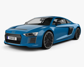 Audi R8 e-tron 2019 3D模型