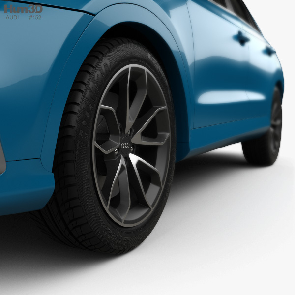 Audi RS Q3 Performance 2020 3D model - Download Vehicles on