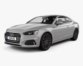 Audi A5 Coupe 2019 3D 모델 