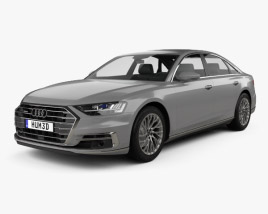 Audi A8 (D5) L 2020 3D model