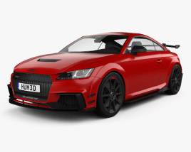 Audi TT RS クーペ Performance Parts 2020 3Dモデル