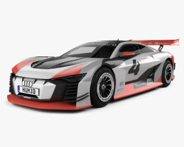 Audi e-tron Vision Gran Turismo 2021 3D model