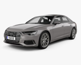 Audi A6 (C8) 세단 2021 3D 모델 
