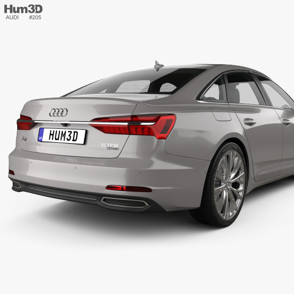 Audi A6 C8 S-Line Modèle 3D in Sedan 3DExport
