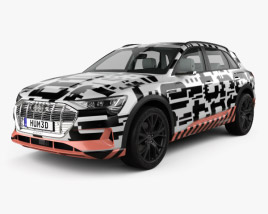 Audi e-tron プロトタイプの HQインテリアと 2021 3Dモデル