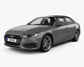 Audi A4 轿车 2022 3D模型
