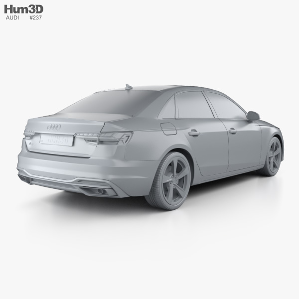 modèle 3D de Audi A4 Avant 2020 - TurboSquid 2033622