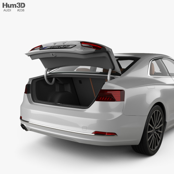 Audi A5 Coupe Tuning variant2 - 3D Model - 36133 - Model COPY - Default