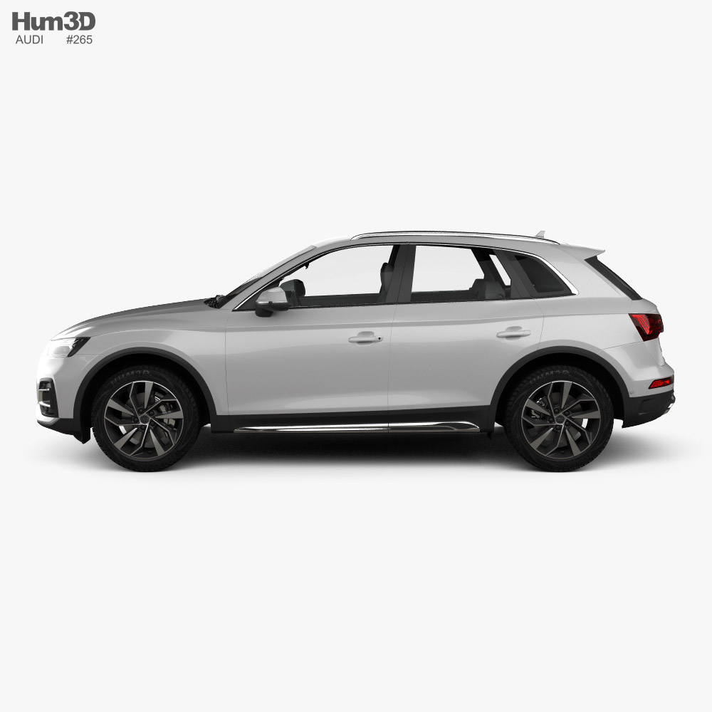 Audi Q5 2023 3D model - Download Vehicles on