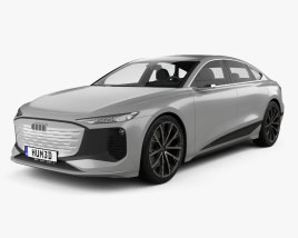 Audi A6 e-tron 2022 3D модель