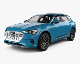 Audi e-tron US-spec 2022 3D model