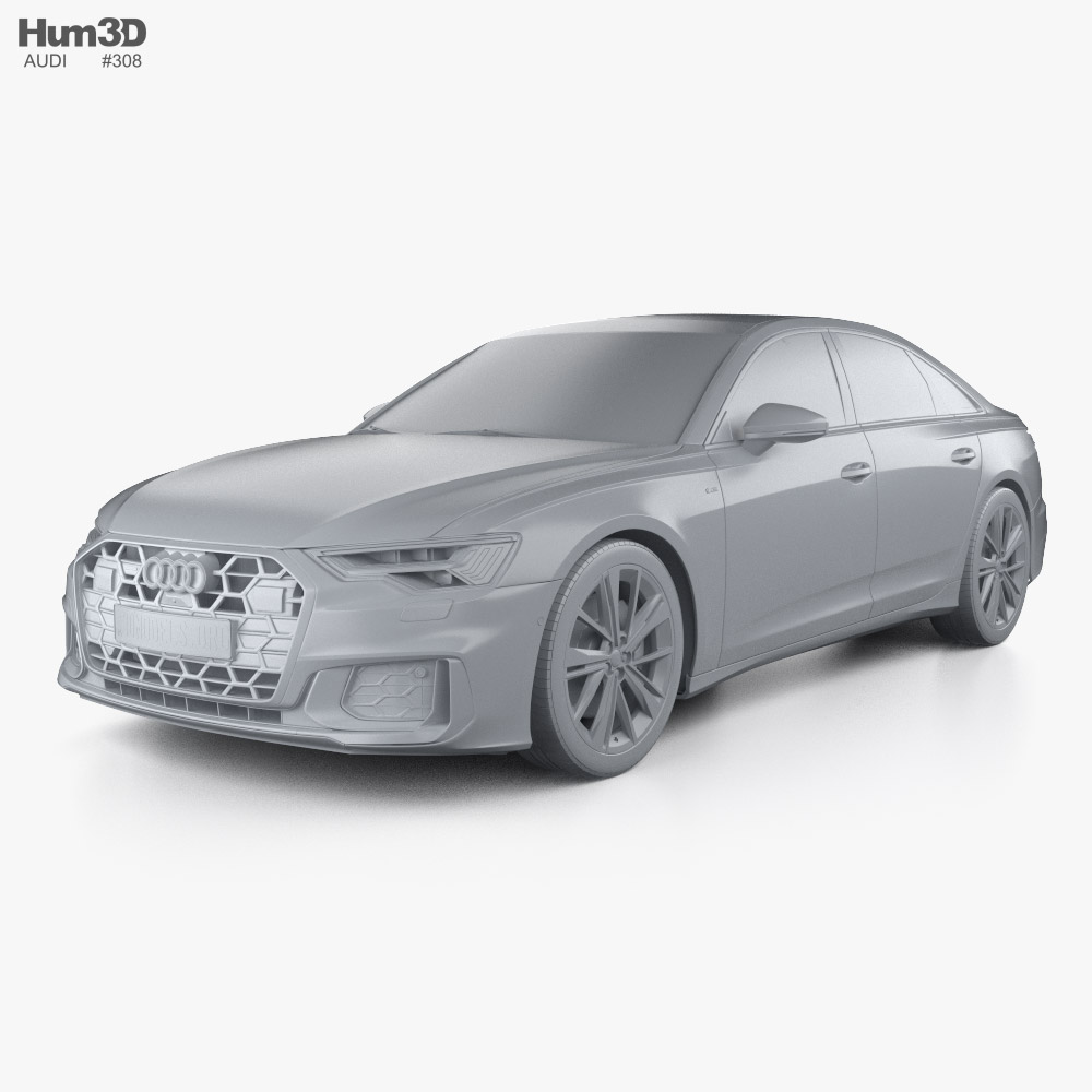 Audi A4 Avant S-line 2020 3D model