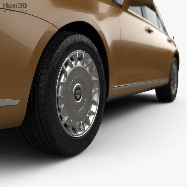 Aurus Senat sedan 2021 3D model - Download Vehicles on