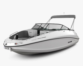 BRP Sea-Doo Challenger 230 2012 Sport Boat Modelo 3D