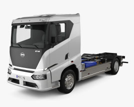 BYD ETH8 Вантажівка шасі 2024 3D модель