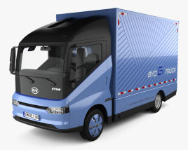 BYD ETM6 Camion Caisse 2024 Modèle 3D