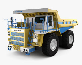 BelAZ 75581 Dump Truck 2016 3D model