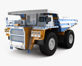 BelAZ 75603 Dump Truck 2016 3D model