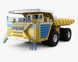 BelAZ 75710 Dump Truck 2017 3D model